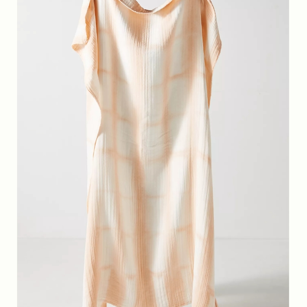 ANTHROPOLOGIE airy gauze throw blanket